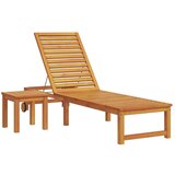  Sunčana ležaljka sa stolom od bagremovog drva sunčana ležaljka od bagremovog drva | shoptok.hr