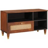 TV ormar s ladicama Smeđa 80 x 33,5 x 46 cm Čvrsto drvo manga Cijene