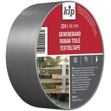 KIP Sivi lepilni trak 224 (Vodoodbojen, 50 m x 48 mm x 0,17 mm, Laminiran polietilen, Temperaturna odpornost: 75 °C) | Shoptok.si