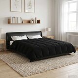  Ljetni pokrivač Šonerisan Crna 200 x 220 cm Mikrovlakna | shoptok.hr