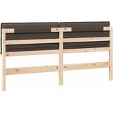  Tapecirani uzglavlje Prirodna i svijetlo siva 200 cm | shoptok.hr