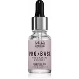 MUA Makeup Academy PRO/BASE posvetlitvena podlaga za make-up z izvlečki divje vrtnice 15 ml