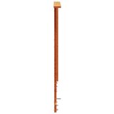vidaXL Vzglavje voščeno rjava 180 cm trdna borovina | Shoptok.si