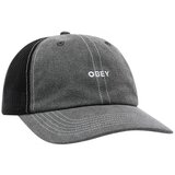 Obey Bold pigment 6 panel trucker Crna | shoptok.hr