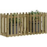  Povišena vrtna gredica 150x50x70 cm impregnirana borovina | shoptok.hr