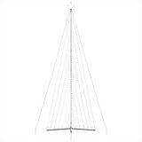 vidaXL LED božićno drvce 789 LED hladno bijelo 476 cm | shoptok.hr