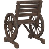  Vrtne stolice 2 kom 58 x 58 x 78,5 cm od masivne jelovine | shoptok.hr