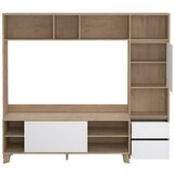 Tvilum Bijeli/u prirodnoj boji TV set u dekoru hrasta 209x183x48 cm Next – | shoptok.hr