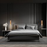  Brilagi - Visilica na sajli SELE 1xGU10/30W/230V crna/dekor hrasta | Eponuda.com