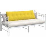  Jastuk za leđa Svijetlo žuta 160 x 19 x 50 cm tkanina | shoptok.hr