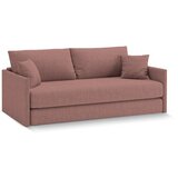 Cosmopolitan Design Rožnata raztegljiva sedežna garnitura iz šenilje 209 cm Shannon – | Shoptok.si