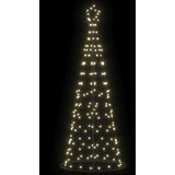  LED božićno drvce s čavlima za tlo Topla bijela 250 cm Željezo | shoptok.hr