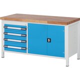 eurokraft pro delovna miza z ogrodjem serije 8000 | Shoptok.si