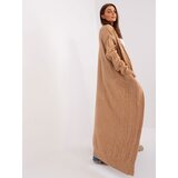 Wool Fashion Italia Cardigan-AT-SW-2395.30-camel | Shoptok.si
