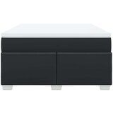  Krevet s oprugama i madracem crni 140 x 190 cm od umjetne kože | shoptok.hr