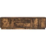 vidaXL TV ormarić s LED svjetlima boja dimljenog hrasta 193,5x41x50 cm | shoptok.hr