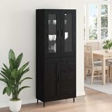  Highboard 2 kom. Crni hrast 69,5 x 34 x 180 cm | shoptok.hr
