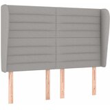  Krevet s oprugama i madracem svjetlosivi 140x190 cm od tkanine | shoptok.hr