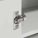  Zidni kuhinjski ormarić s policom Betonski sivi 57 x 57 x 40 cm | shoptok.hr