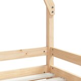  Okvir za dječji krevet 70 x 140 cm od masivne borovine | shoptok.hr
