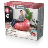  Fotelji Fauteuil gonflable Rouge Confortable et Pratique Rdeča | Shoptok.si
