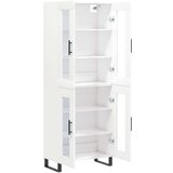vidaXL Visoka komoda bijela 69 5x34x180 cm konstruirano drvo | shoptok.hr