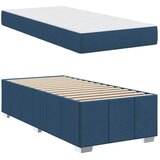  Krevetna konstrukcija s madracem Plava 100 x 200 cm tkanina | shoptok.hr