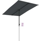  Vrtni suncobran s aluminijskom šipkom 2 x 1 5 m antracit | shoptok.hr