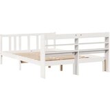 vidaXL Okvir kreveta s uzglavljem bez madraca bijeli 140x200 cm | shoptok.hr