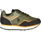 US POLO ASSN. GREEN SPORTS SHOES FOR CHILDREN