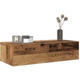 vidaXL Stenska polica s predali starinski les 60x26,5x15 cm inž. les Cene