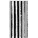  Zavjesa protiv insekata Chenille Siva i crna 100 x 200 cm | shoptok.hr