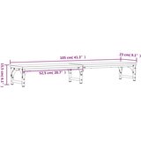 Stalak za monitor boja hrasta 105x23x15,5 cm konstruirano drvo | shoptok.hr