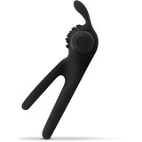 EasyToys - Men Only dvostruki vibrirajući prsten za penis sa zečjim ušima Share Ring | shoptok.hr