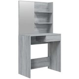 vidaXL toaletni stolić ogledalom boja hrasta sonome 74,5 x 40 x 141 cm | shoptok.hr
