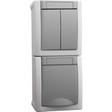 Panasonic Kombinacija vtičnice in serijskega stikala 90591082-EN, (20888154) Cene