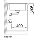 Blanco LEGRA XL 6 S CRNA - 860x500/190 mm | ePonuda.com