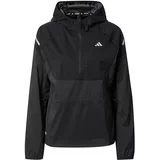 Adidas Sportska jakna 'Ultimate' siva / crna