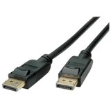 Roline green DisplayPort priključni kabel DisplayPort utikač 5.00 m crna 11.44.5813 Ultra HD (8K), sa zaštitom, TPE plašt, bez halogena DisplayPort kabel Cijene