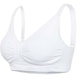 Carriwell podložen nedrček za dojenje padded s podporo carri-gel white | Shoptok.si