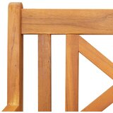  Vrtna Ležaljka Prirodna 110 x 59 x 97 cm Čvrsto drvo akacije | shoptok.hr