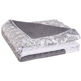 DecoKing bijelo-sivi dvostrani prekrivač od mikrovlakana Alhambra, 260 x 240 cm | shoptok.hr
