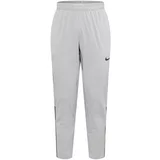 Nike Športne hlače svetlo siva / temno siva / črna