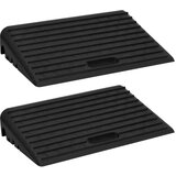 vidaXL Klančina za dovoz 2 kosa 50x30x11 cm guma | Shoptok.si