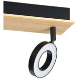 Eglo 901203 - LED spot RIELVES 2xLED/4,2W/230V crna/smeđa | Eponuda.com