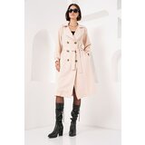 Bigdart Trench Coat - Beige - Double-breasted | shoptok.hr