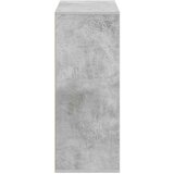  Strani šal s predalom Betonsko siva 60 x 33,5 x 84 cm, (5000233747) | Shoptok.si