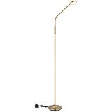 Globo 58504SM - LED prigušiva dodirna stojeća lampa SILVIO LED/6,5W/230V mesing | Eponuda.com