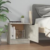  Noćni ormarići 2 kom siva boja betona od konstruiranog drva | shoptok.hr