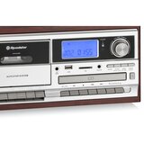 Roadstar HIF-8892 EBT - Hi-Fi sistem sa gramofonom, CD plejerom i kasetofonom 64W/230V+daljinski upravljač | Eponuda.com